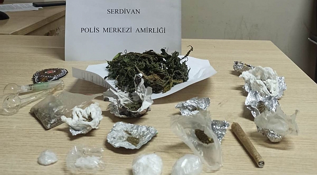 Serdivan'da Uyuşturucu Operasyonu