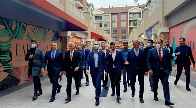 Erdoğan Cadde54'ü Ziyaret Etti