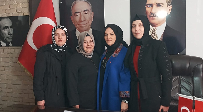 AK Parti Serdivan Kadın Kollarından MHP Serdivan Kadın Kollarına ziyaret