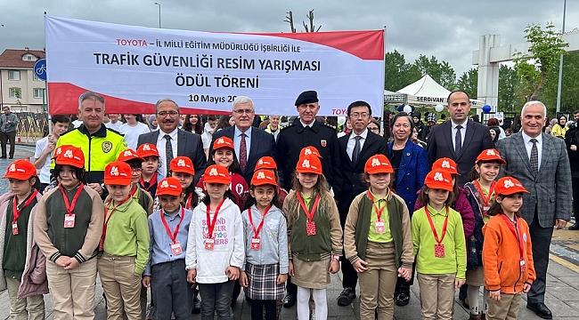 Toyota Otomotiv Sanayi Türkiye'den Trafik Güvenliği Konulu Resim Yarışması ile Toplumsal Farkındalık
