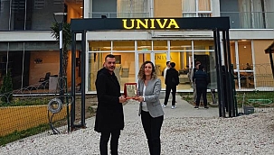Öz Sudem Temizlik firmasına teşekkür plaketi